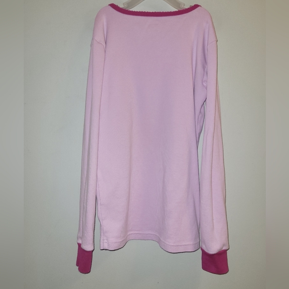 🐧 Vintage Gymboree "Snow Much Fun" Purple Penguin Long Sleeved Cotton PJ Top 12 - Picture 2 of 4